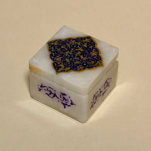 جعبه سنگ مرمر (5*5) تذهیب اعلا