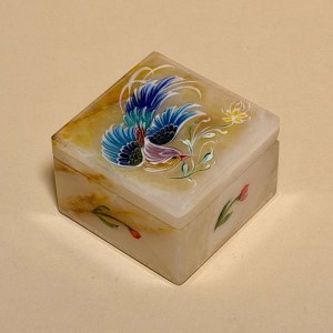 جعبه سنگ مرمر (6*6) سیمرغ تکی