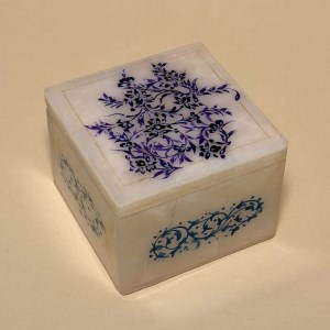 جعبه سنگ مرمر (8*8) تذهیب پرکار