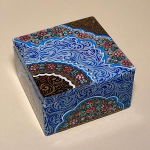 جعبه سنگ مرمر (10*10) تذهیب اعلا