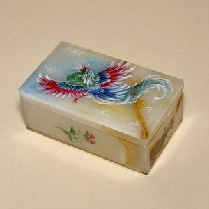 جعبه سنگ مرمر (6*10) سیمرغ تکی