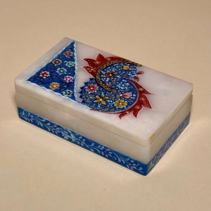 جعبه سنگ مرمر (7*12) تذهیب اعلا