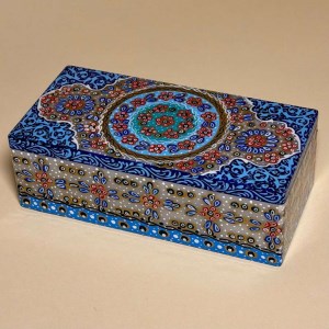 جعبه سنگ مرمر (9*18) تذهیب اعلا