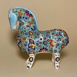 اسب میناکاری (استاد خشوعی)