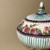 شکلات خوری نوار گل و پایه مخروطی نقش دار زندگی