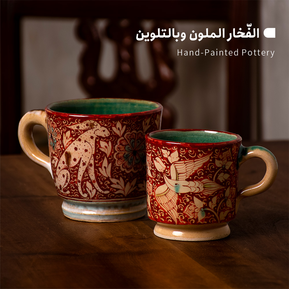 سفال-نقاشی-عربی